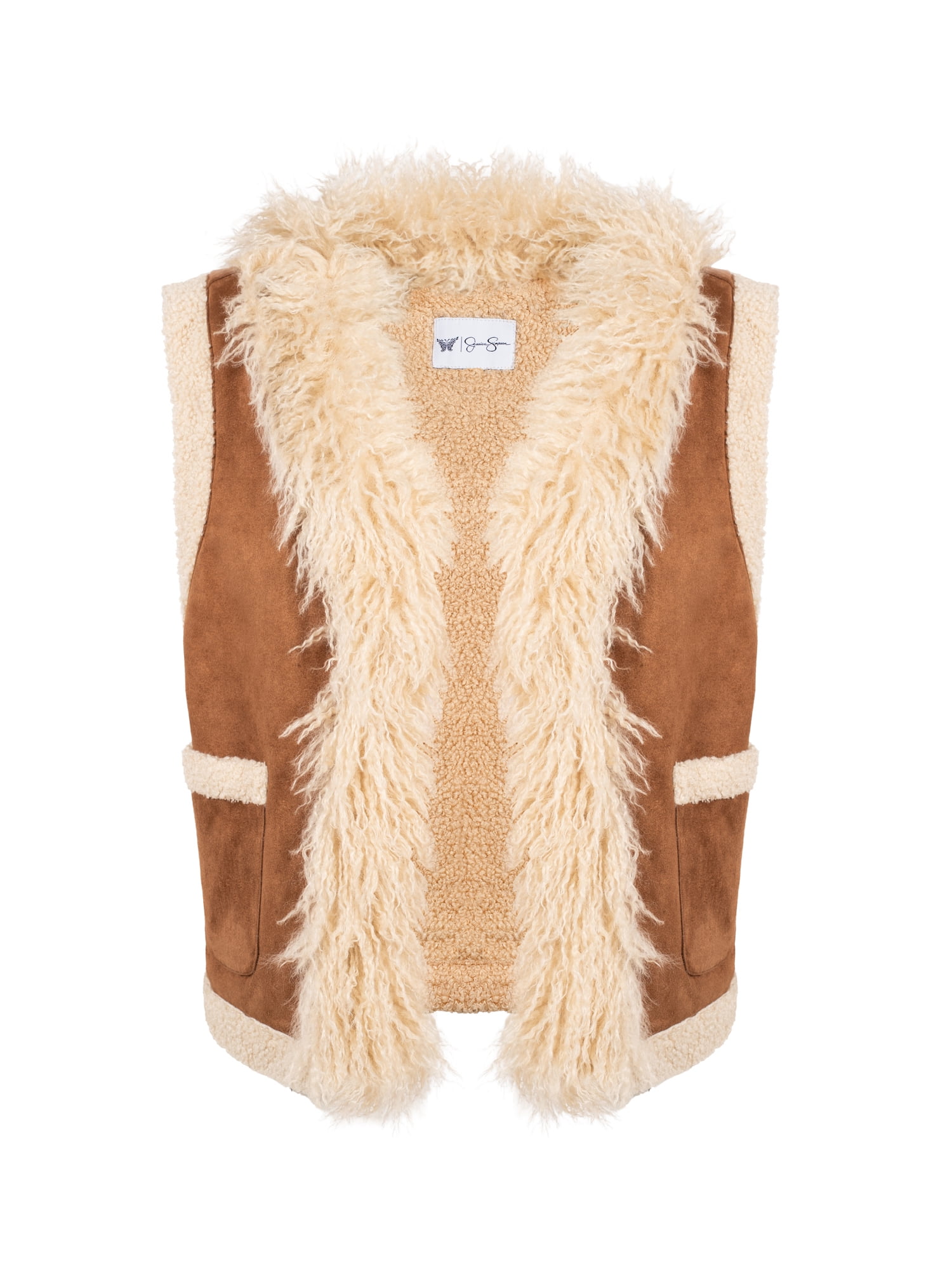 Jessica Simpson Women's Faux Shearling Vest, Sizes XS-XL