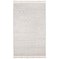 thumbnail image 2 of SAFAVIEH Casablanca Osmond Geometric Striped Shag Area Rug, Ivory/Blue, 5' x 8', 2 of 6