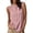 Pink, variant on Alkepwun Tank Tops Women's 100%Cotton Sleeveless Round Neck Halft Button-Down Solid Color Loose Tank Lightweight Breathable Casual Loose Daily Vacation Shirts