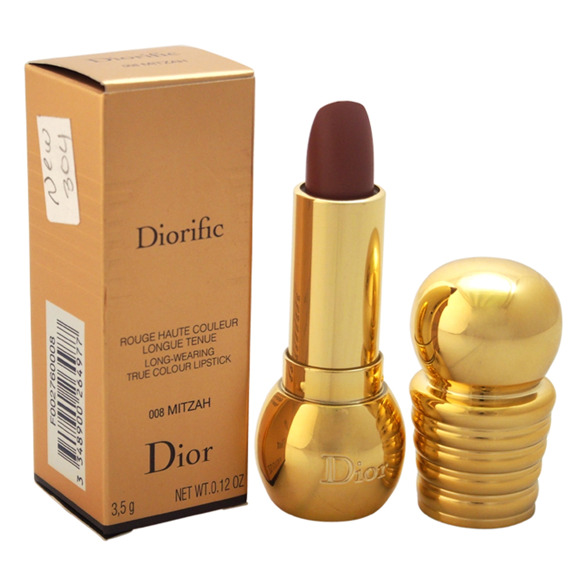 Diorific Long Wearing True Colour Lipstick 008 Mitzah by Christian Dior for Women 0.12 oz Lip Walmart