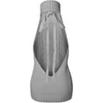 thumbnail image 2 of Women's Japan Style Turtleneck Sleeveless Open Back Sweater Anime Cosplay Sweater Gray, 2 of 5