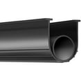 thumbnail image 1 of VEVOR Garage Door Seals Bottom Rubber, U Shape +O Ring Garage Door Weather Stripping, Universal Weatherproof Threshold Buffering Sealing Rubber , 5/16 inch T-ends and 3 3/4 inch Width (10 Ft, Black), 1 of 9