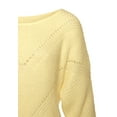 thumbnail image 5 of LASCANA Women's Open Knit Detail Sweater, 5 of 5