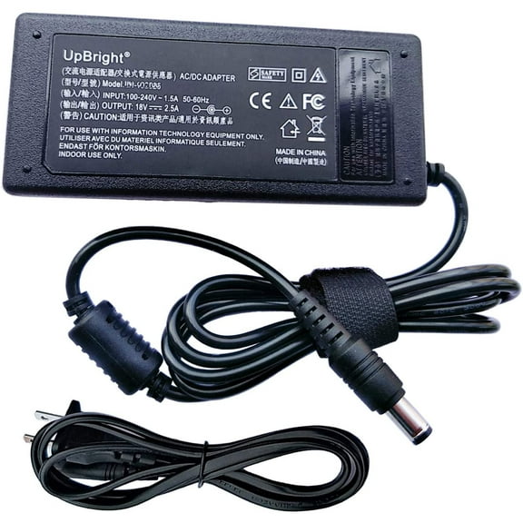 18V Replacement AC Adapter Compatible with Cricut Explore Air 2 Expression 2 Create Mini Cake Cutting Machine 14-0001 JOD-SWR-05758 KSAH1800250T1M2 KSAS0451800250M2 PS65B180Y3000S Power Supply