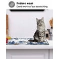 thumbnail image 6 of Large Induction Cooktop Protector Mat Blue Snowman Christmas Stove Top Covers for Electric Stove, Xmas Tree Forest Eucalyptus Leaves Decorative Stove Burner Cover Mats, Glass Top Stove Cover, 6 of 7