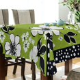 thumbnail image 5 of Yayeee Tablecloths 54" x 54" Rectangle Wrinkle Resistant Party Table Cover, Retro Floral, 5 of 8