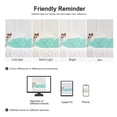 thumbnail image 7 of PiccoCasa 1Pc Egyptian Cotton Body Pillowcase Envelope Body Pillow Cover Cyan Body(20"x60"), 7 of 7