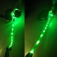 thumbnail image 4 of Correa larga LED para perro, correa y correa para cachorro recargable USB, cuerda de para mascotas, luz para cachorro, regalos de cumpleaños - Verde S Sunnimix Correa de cuerda de tracción para perros, 4 of 8