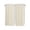 Cream, variant on Brown Tier Curtains 45 Inches Long, Farmhouse Solid Brown Color Modern Art Window Treatment Curtain Drapes, Window Half Privacy Curtains for Bedroom Bathroom, 42"x45", 2 Panels