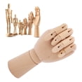 thumbnail image 3 of Mano de Maniquí de Madera para Dibujar, Con Dedos de Articulaciones Flexibles, Accesorios de Fotografía para Decoraciones del Hogar, Dibujar,, 3 of 7