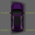 thumbnail image 5 of For 2008 MK1 2013-2018 Car Luggage Rack Cover Roof Rail End-Cap Rack Base Covers Left Front +Rear Left, 5 of 5