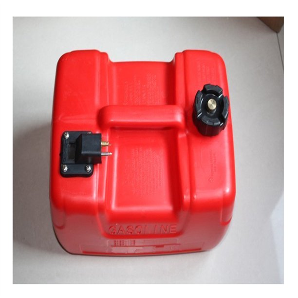 External 12L/3.2Gal Fuel Tank +Hose For Boat Outboard 2 Stroke 5HP 6HP