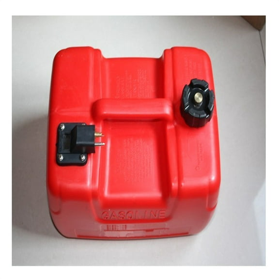 External 12L/3.2Gal Fuel Tank Hose For Boat Outboard 2 Stroke 5HP 6HP Motor Gas