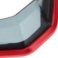 thumbnail image 3 of HIAKDOFT 2pcs Motorcycle Hand Grip Covers Horn Shape Plastic Red For Riding, 3 of 6