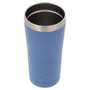 Ozark Trail 22 oz Stainless Steel Vacuum Insulated Tumbler with Leak-Proof Magnetic Slider Lid, Keeps Cold 12H, Travel Coffee Cup with Cup Holder Friendly Design, Blue Indigo