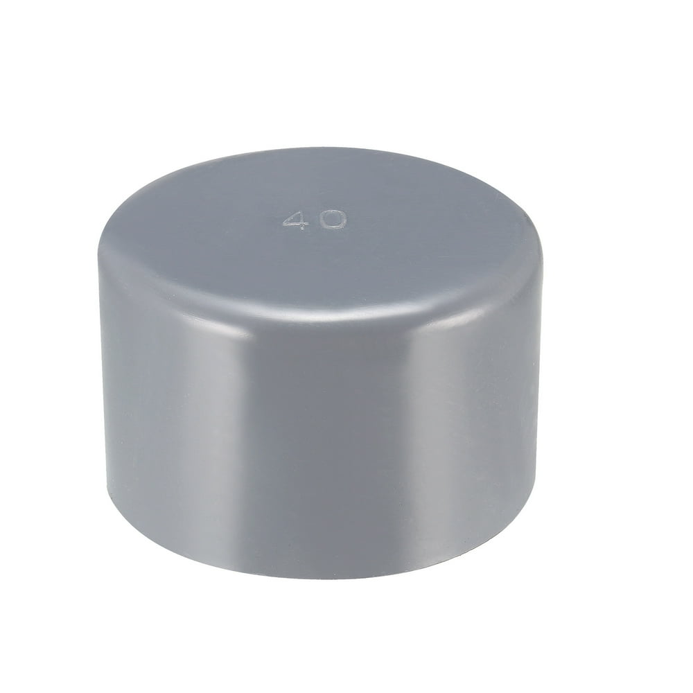 40mm PVC Pipe Cap Fitting, Slip End Caps DWV(Drain Waste Vent) Gray 5