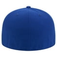 thumbnail image 4 of Men's New Era Royal Kansas Jayhawks Vault 59FIFTY Fitted Hat, 4 of 6