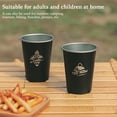 thumbnail image 3 of Juego de 2 vasos de pinta de acero inoxidable, jarra de cerveza apilable de una sola pared para fiestas y campamentos, 3 of 5