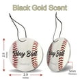 thumbnail image 2 of Baseball Hanging Car Air Freshener by HookUp - 4 Pack of Black Gold Scent | Unique Gift for Sports Fan- Teens, Men, Women | Car Accessory with Fresh & Long Lasting Fresheners Smell, 2 of 6