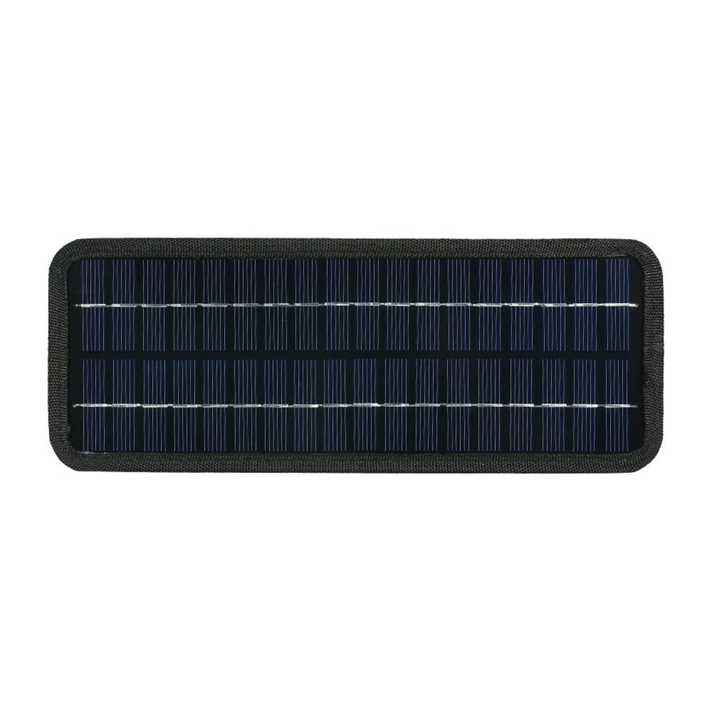 BUYISI 20W 18V DC Output Solar Panel Charger Used For Cars/Camping/Outdoor With Cigarette-Lighter Plug/Battery Charging Crocodile Clip