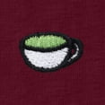 thumbnail image 2 of Dalix Lil Matcha Embroidered Lightweight Jersey Tee Summer Cute Food Womens in Maroon L Large, 2 of 5