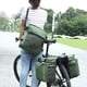 thumbnail image 2 of Toystoory Bolso para estante de bicicleta, resistente al desgarro, resistente al agua, marco de viaje, bolsa de sillín, 3 en 1, gran capacidad, Ciclismo Negro, 2 of 6