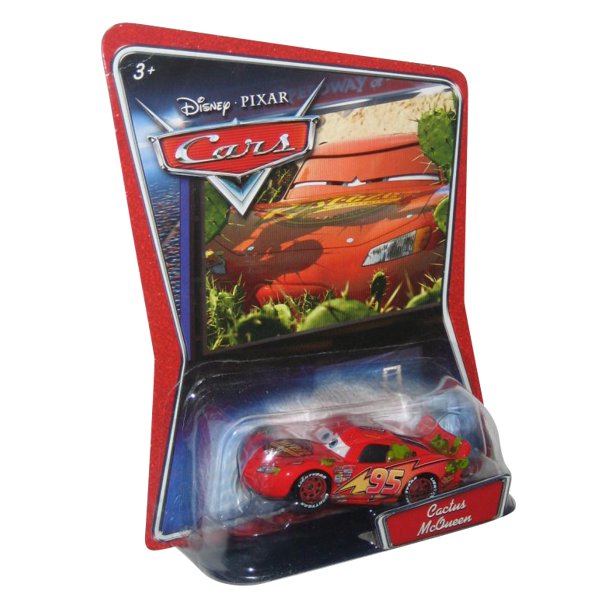 Disney Pixar Cars Movie Cactus Lightning Mcqueen Die Cast Car Toy Walmart Com Walmart Com