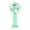 Green, variant on UttpKLBx Air Conditioning Fan Foldable Portable Personal Fan Household Small Conditioning Fan Usb Charging Portable Mini Fan, for Living Rooms (Pink)