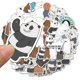 thumbnail image 3 of Pegatinas de oso impermeables para ordenador portátil, botellas de agua, bicicleta, monopatín, equipaje, ordenador, Hydro Flask, juguete, teléfono, Snowboard, 100 Uds. Decoración de bricolaje como regalo para niños, niñas y adolescentes. oso de fresa Electrónica, 3 of 4