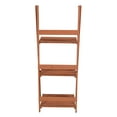 thumbnail image 2 of Leisure Season 3 Tier Wood A-frame Plant Stand in Medium Brown, 2 of 5
