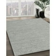 thumbnail image 3 of Ahgly Company Machine Washable Indoor Square Contemporary Platinum Gray Area Rugs, 4' Square, 3 of 7