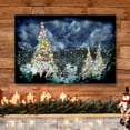 thumbnail image 3 of wall26 Canvas Wall Art Merry Christmas Pictures Home Wall Decorations for Bedroom Living Room Paintings Canvas Prints Framed - 16x24 inches, 3 of 5
