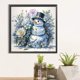 thumbnail image 1 of 5D bricolaje taladro redondo completo diamante pintura muñecos de nieve Kit decoración del hogar 40x40cm JShteea El nuevo, 1 of 9
