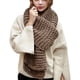 thumbnail image 1 of Bufanda de moda Qarigey para mujer caqui suave y cómoda, 1 of 6