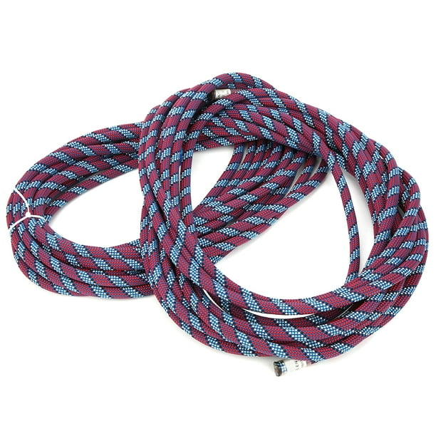 Mountaineering Rope, Dynamic Rope, Softness For Cave Rock Purple