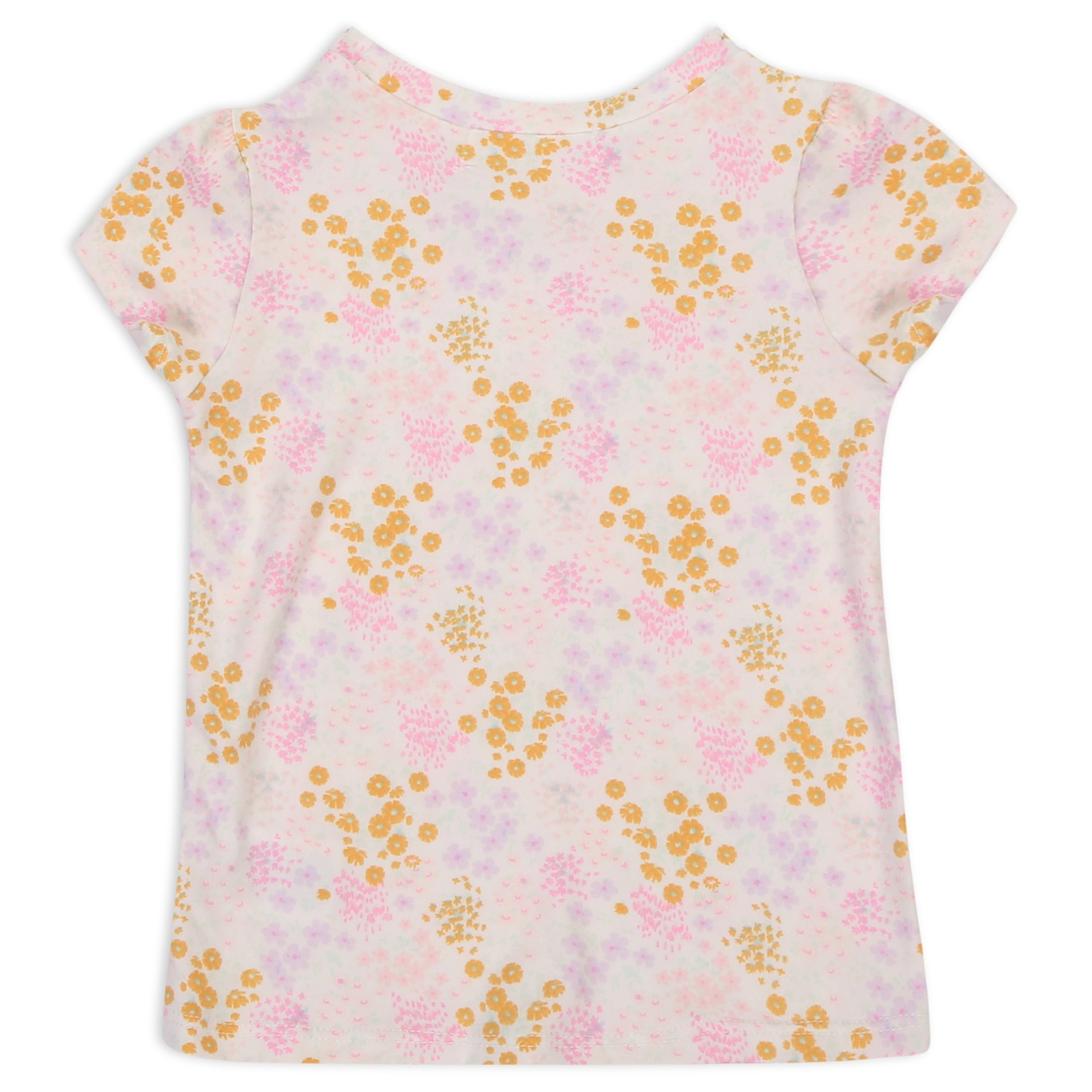 Young Hearts Toddler Girl 3Pk Short Sleeve Tees, Size 2T-4T