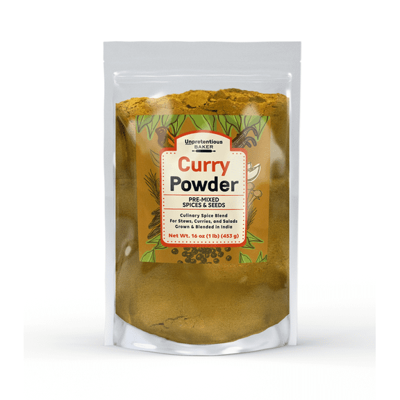 Unpretentious Curry Powder 1 lb, Add to Dressings & Marinades, Culinary Blend of Spice for Soups, Stews, Sauces