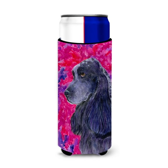 Caroline's Treasures SS8659MUK Cocker Spaniel Ultra Hugger for slim cans, Slim Can, multicolor