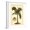 White Frame, variant on Art.com British Colonial Palm I Art Print, White Frame Wall Art, 17" x 21"