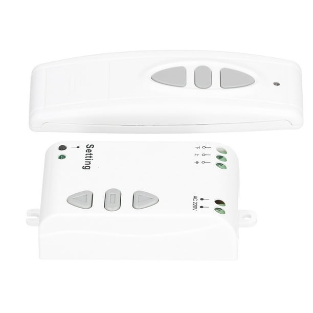 Controlador Remoto Inalámbrico Para Pantalla De Proyección Y Cortinas (220V AC): Señal RF Con Aprendizaje De Código