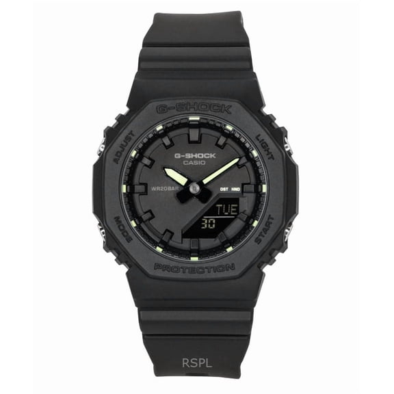 Casio G-Shock Analog Digital Bio-Based Resin Black Dial Quartz GMA-P2100SA-1A2 200M Women's Watch