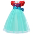 thumbnail image 3 of Birdeem Robe de Cérémonie Pailletée pour Filles Enfants, Costume de Fête Princesse, Robe de Mariage, 3 of 12