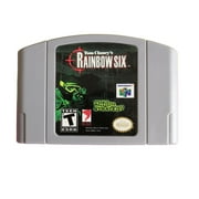 Tom Clancy's Rainbow Six Games Cartridge Card for N 64 Us Version