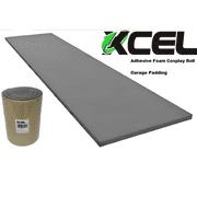 XCEL Extra Large Marine Foam Rolls Sheets with Adhesive Closed Cell Foam Padding Neoprene Foam Cosplay Easy Cut - Various Sizes (60" x 8" x 1/2" (1 Pack), Gray, 1)