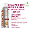 thumbnail image 1 of Shampoo de Keratina Nutrición Capilar 250 ml VIVONATURAL reconstrucción profunda, hidratación y brillo, 1 of 4