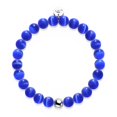 thumbnail image 3 of Midnight Watch | .925 Sterling Silver | Cheshire Glass Bracelet, 3 of 8