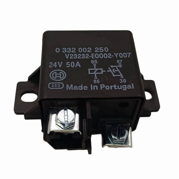 Original for 0 332 002 250 Power Relay 24V 50A 1V for Excavator Electrical System
