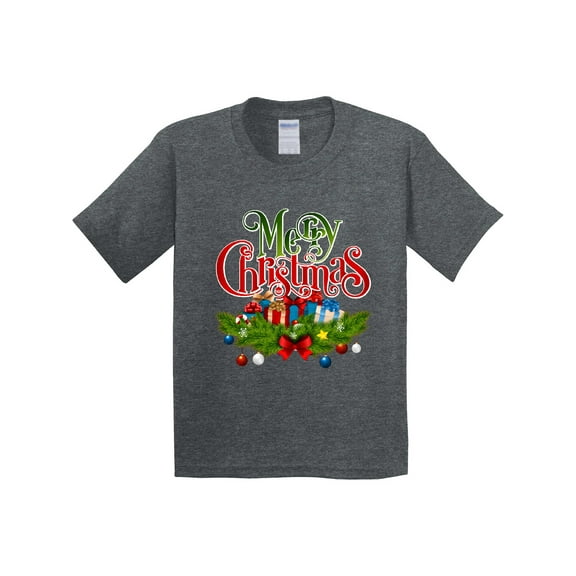 Inktastic Merry Christmas Youth T-Shirt