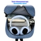 thumbnail image 5 of Precios de Descuento, Conjunto de mochila de tres piezas para niños con gran capacidad, resistente al desgaste, impermeable, con tira reflectante y puerto de carga USB Akmoler, 5 of 9