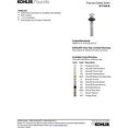 thumbnail image 2 of Kohler K-7124-A-BL Pop-Up Clicker Drain - Noir Mat, 2 of 3